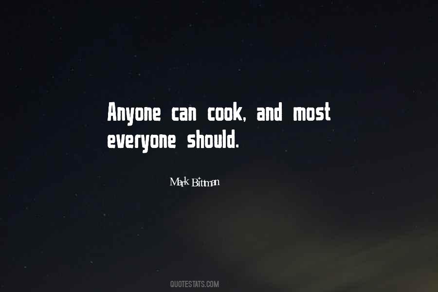 Anyone Can Cook Quotes #1063955