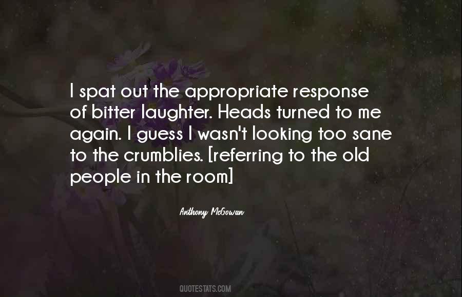 The Old People Quotes #1357215