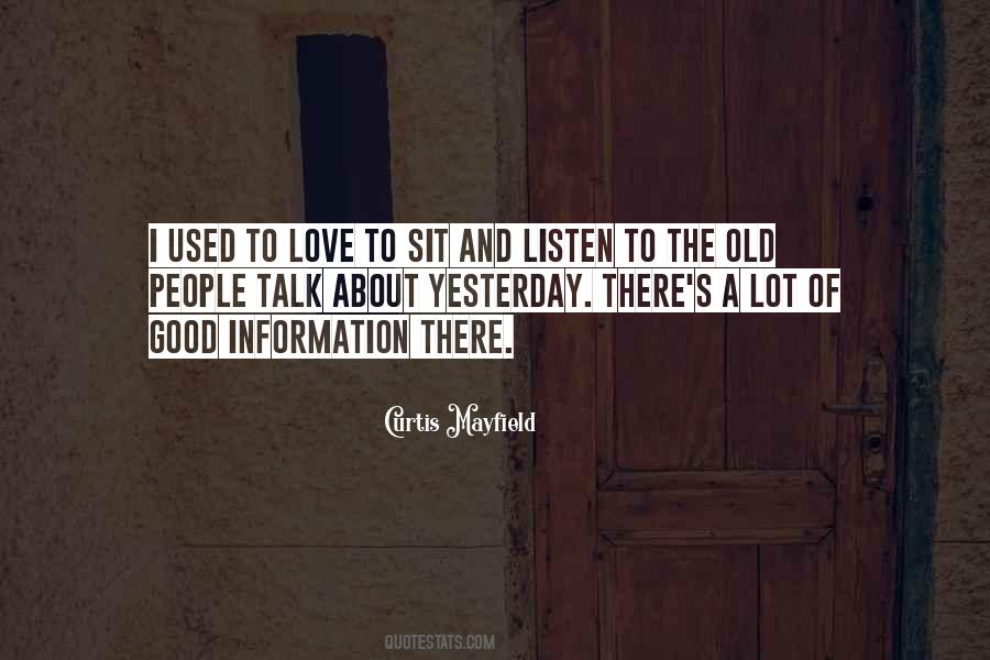 The Old People Quotes #1533765