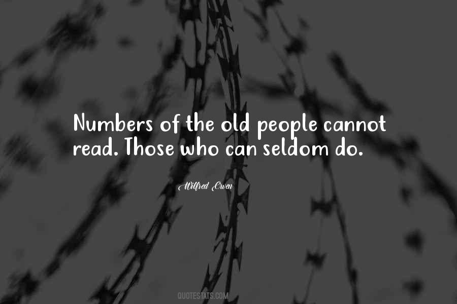 The Old People Quotes #1840281