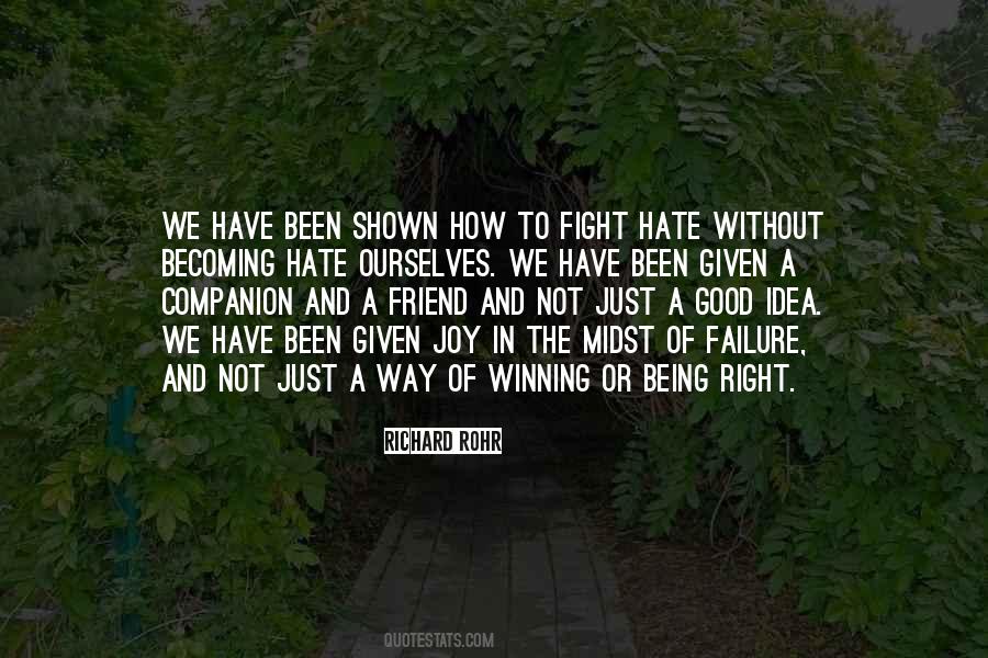 Fight The Good Fight Quotes #404121