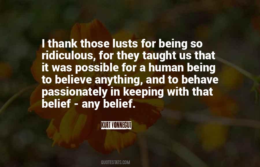 Anything Is Possible If You Believe Quotes #1273694