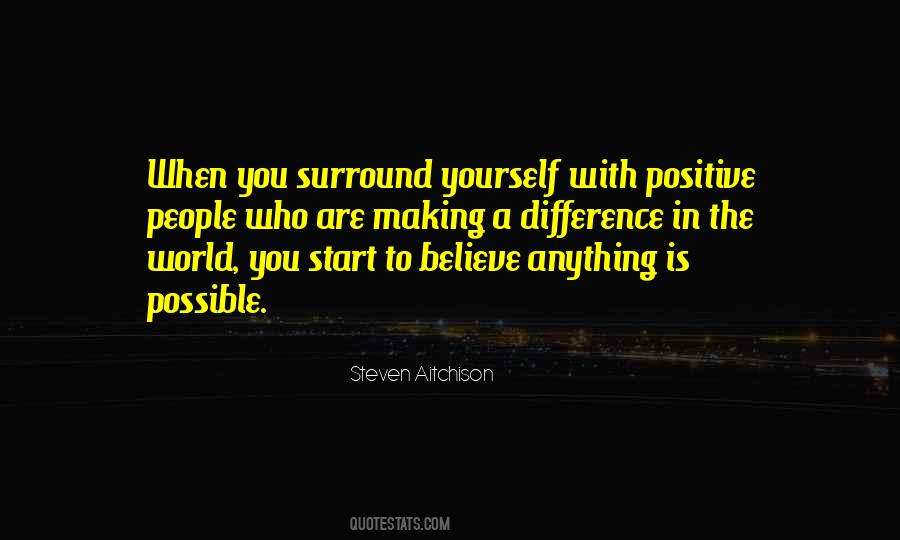 Anything Is Possible If You Believe Quotes #26877