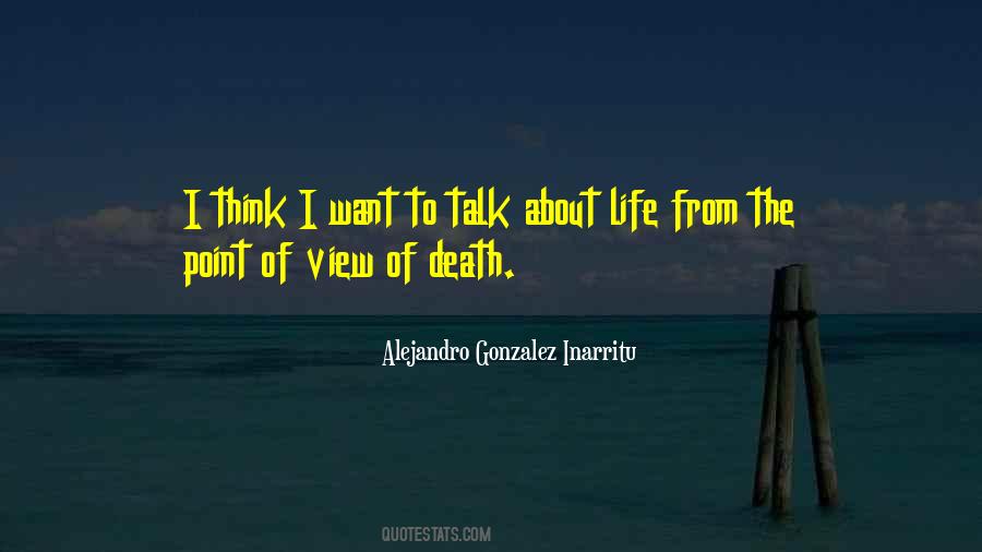 Life Vs Death Quotes #5121