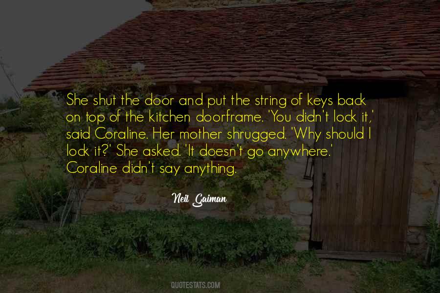 Anywhere Door Quotes #979606