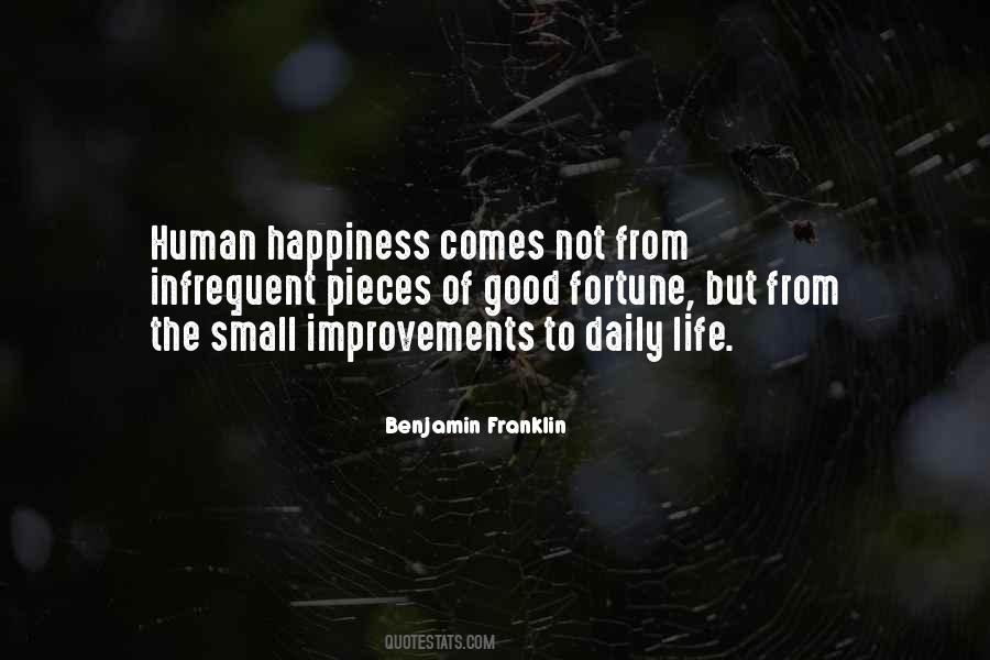 Small Daily Improvements Quotes #1685276
