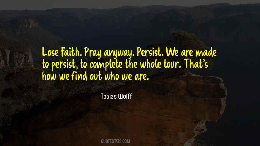 Lose Faith Quotes #1589789