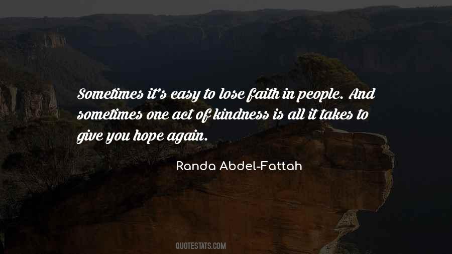 Lose Faith Quotes #1730842