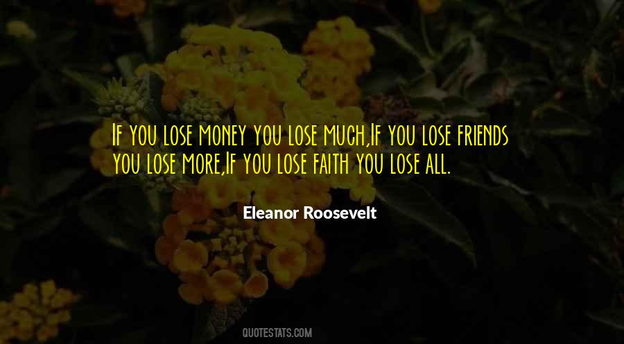 Lose Faith Quotes #694455