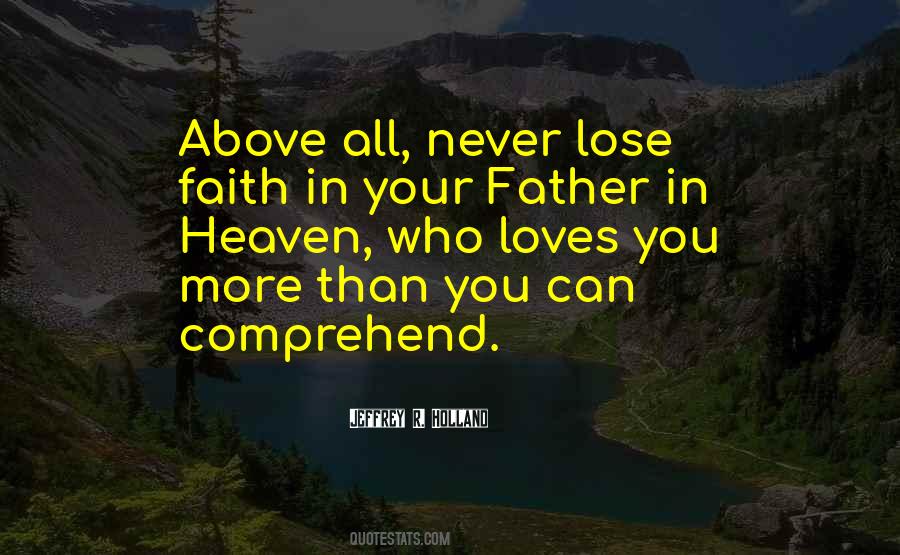 Lose Faith Quotes #775185