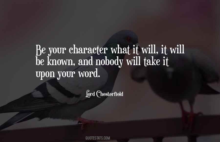 Character What Quotes #1422474