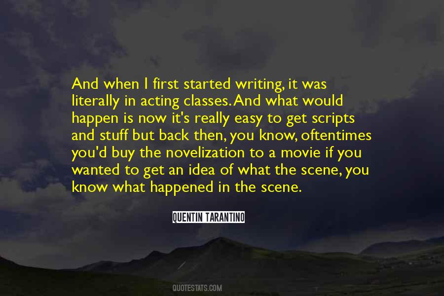 Acting Classes Quotes #1279086