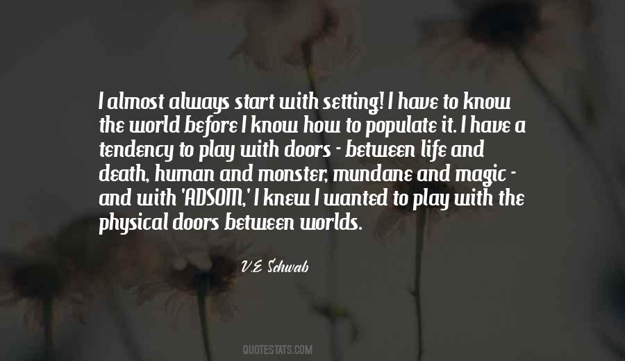 Magic In The Mundane Quotes #453794