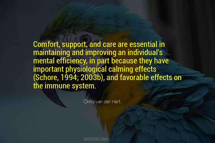 Comfort And Support Quotes #1816943