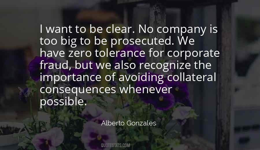 No Tolerance Quotes #1809182