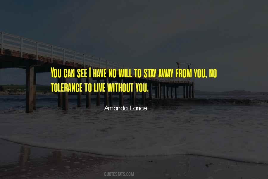 No Tolerance Quotes #790005