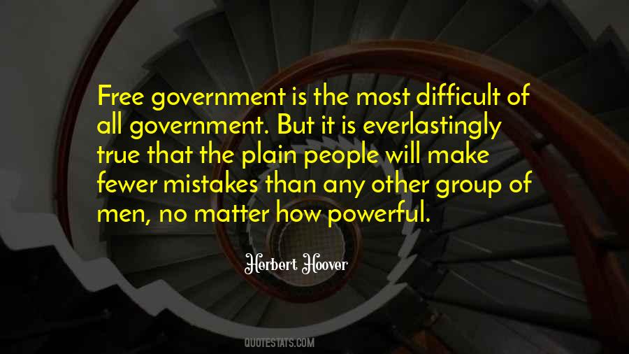 Powerful Government Quotes #547019