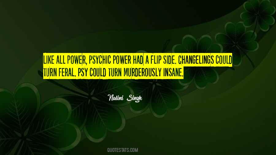 Psy Changelings Quotes #84333