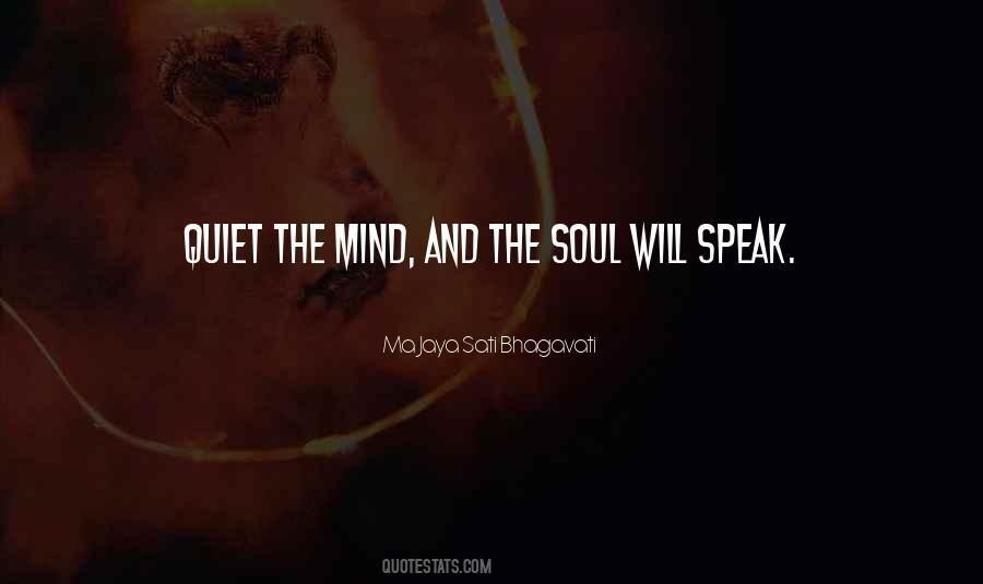 Mind Soul Quotes #15207
