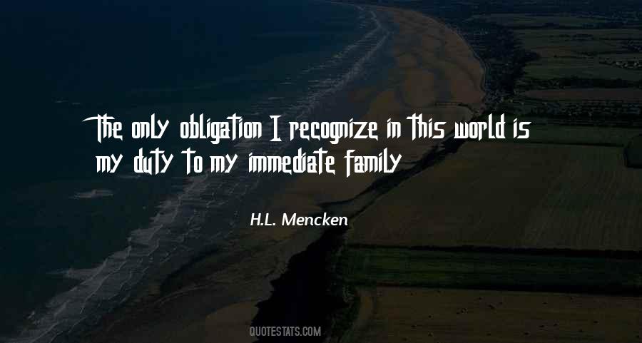 World Is My Family Quotes #938066