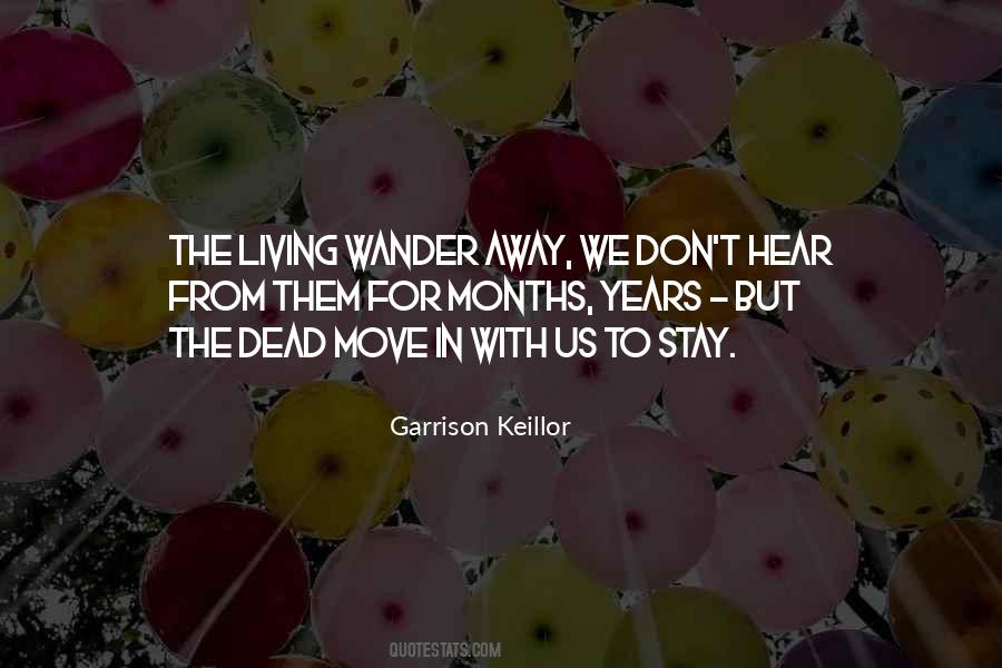 Wander Away Quotes #229737