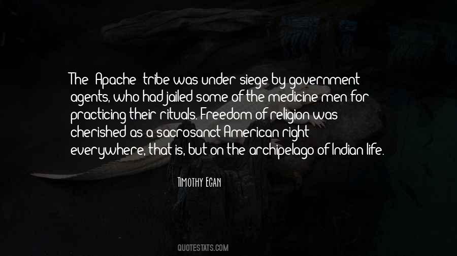 Apache Tribe Quotes #1034877