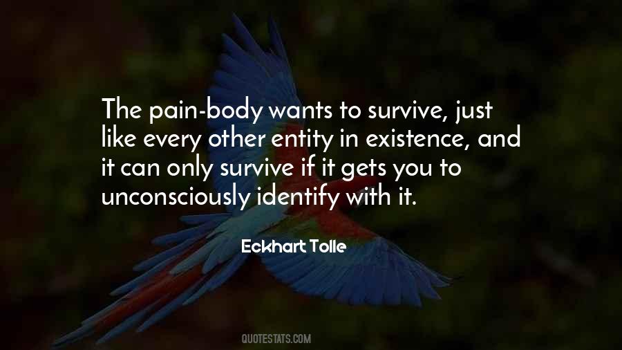 Pain Body Quotes #1388454
