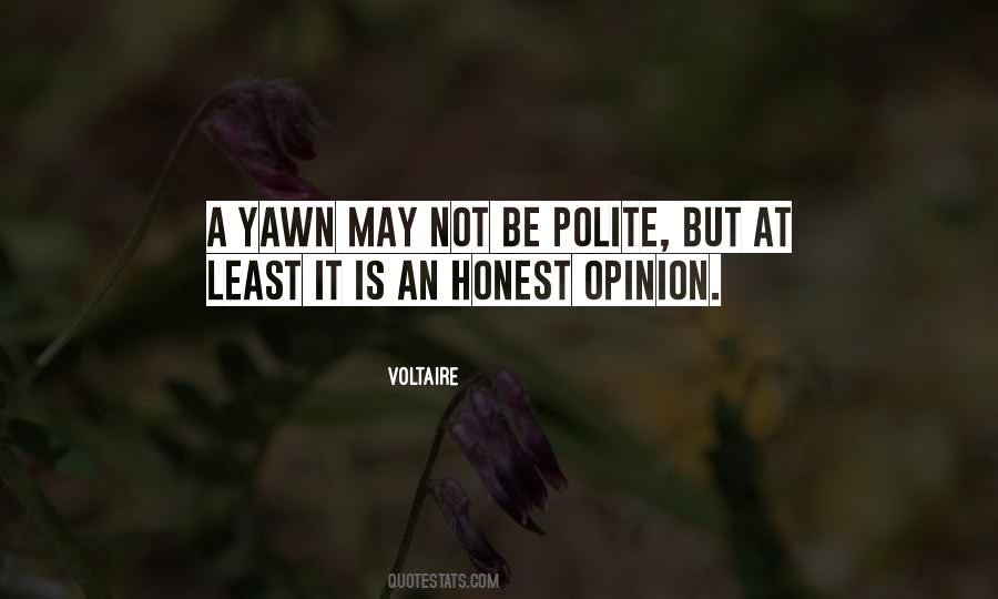 Be Polite Quotes #1055280