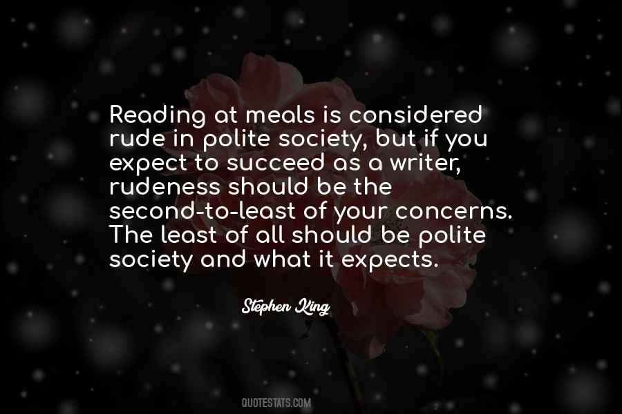 Be Polite Quotes #1105642