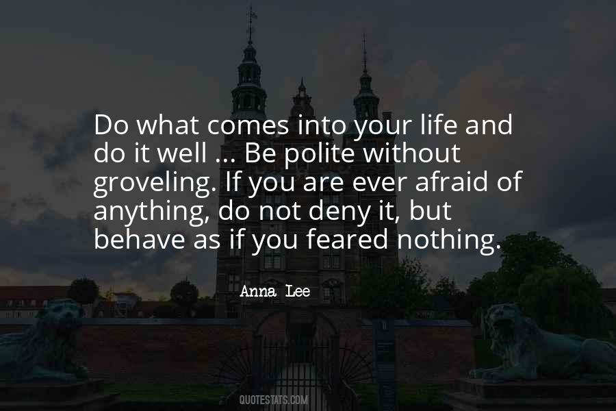 Be Polite Quotes #405002