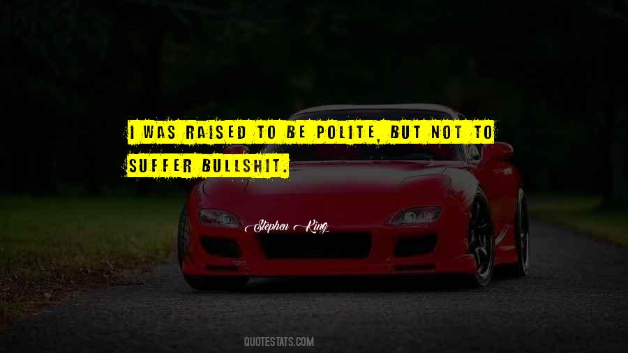 Be Polite Quotes #6735