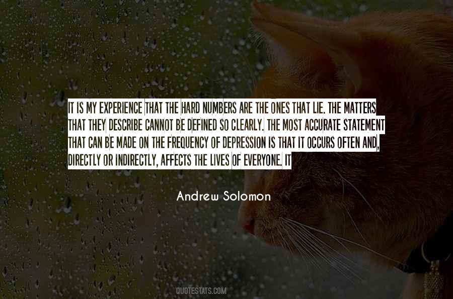 Experience That Matters Quotes #1402789