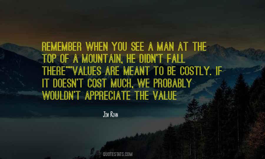 Top Of A Mountain Quotes #1118137