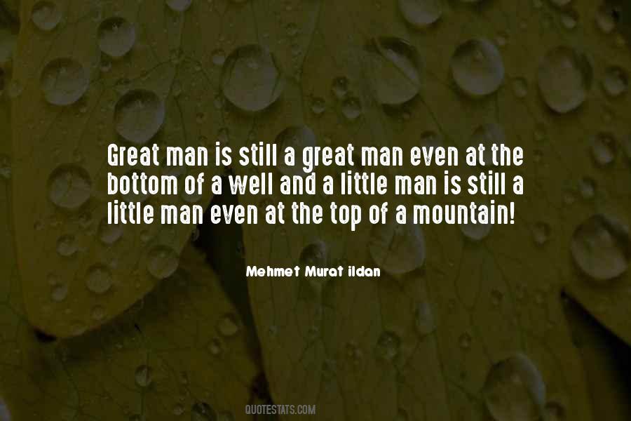 Top Of A Mountain Quotes #1675112