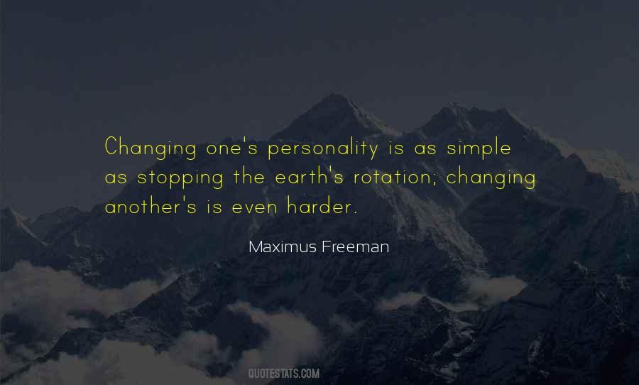 Simple Personality Quotes #352223