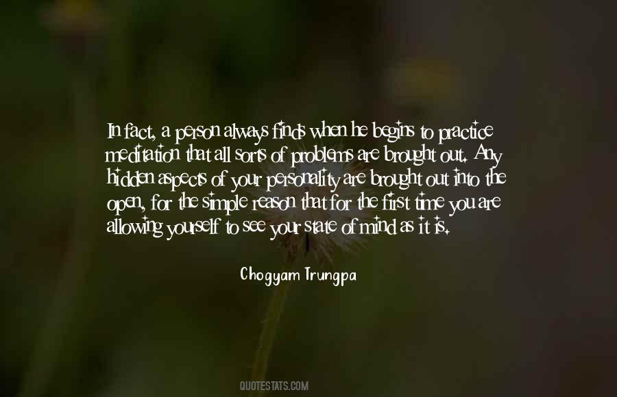 Simple Personality Quotes #753128