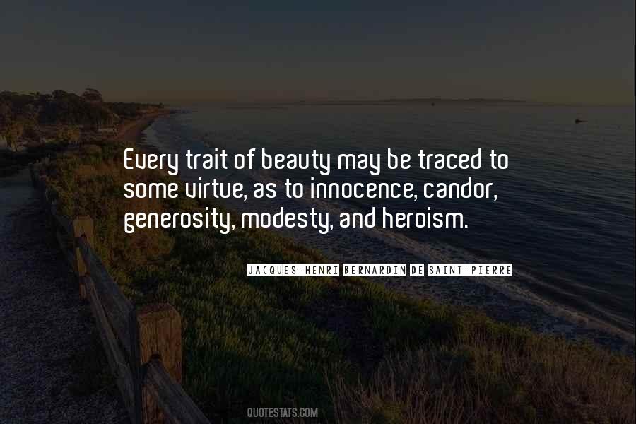 Virtue Of Modesty Quotes #1878025