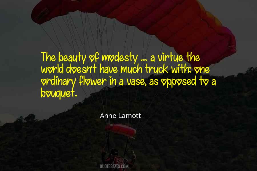 Virtue Of Modesty Quotes #955734