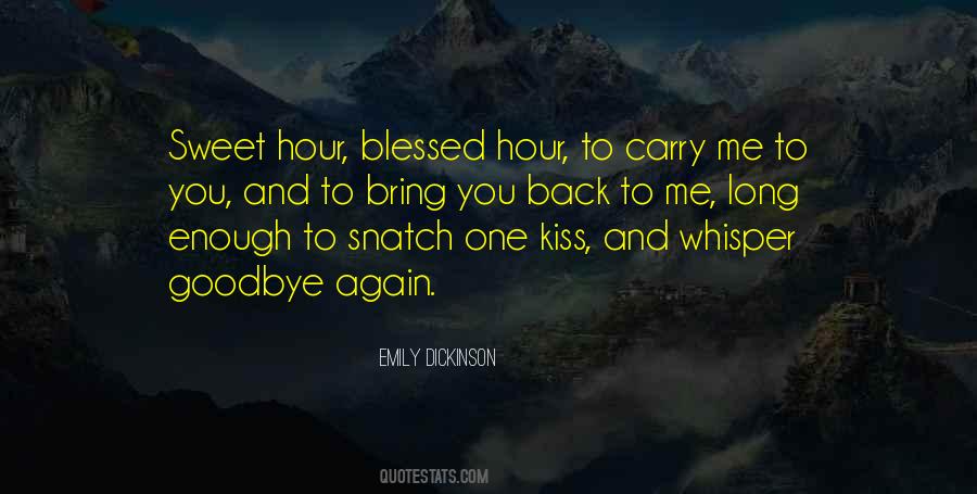 Goodbye Kiss Quotes #644447