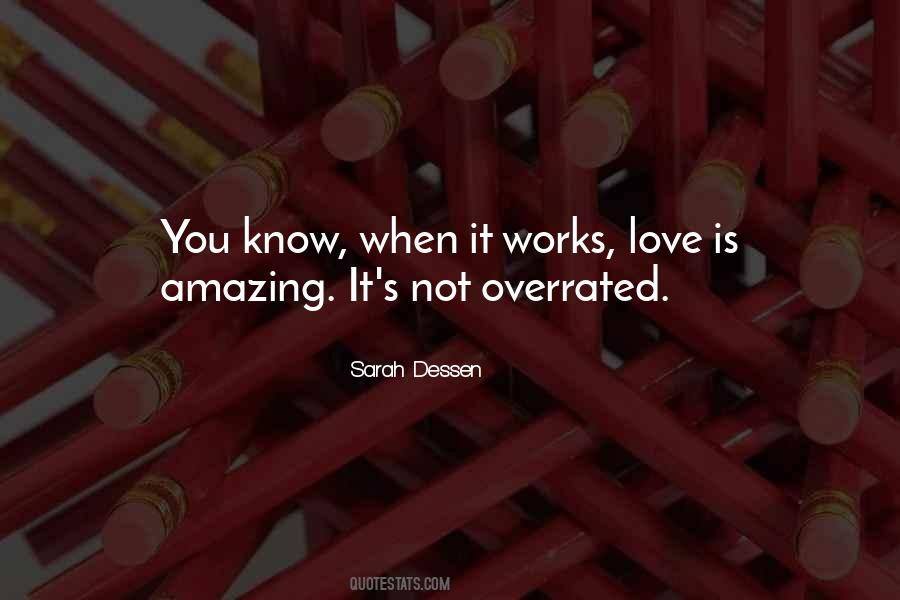 Love Is Amazing Quotes #201835