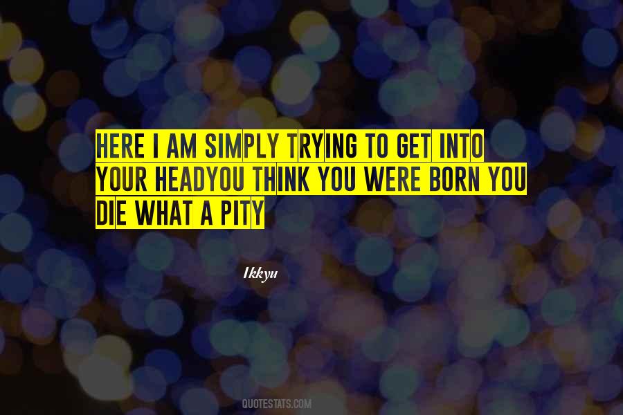 You Were Born Here Quotes #535069