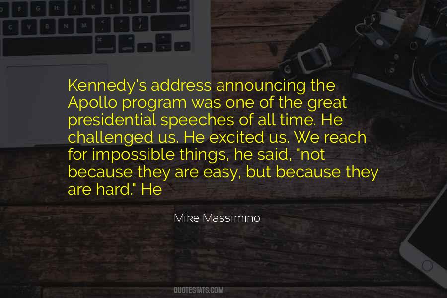 Apollo Program Quotes #1802208