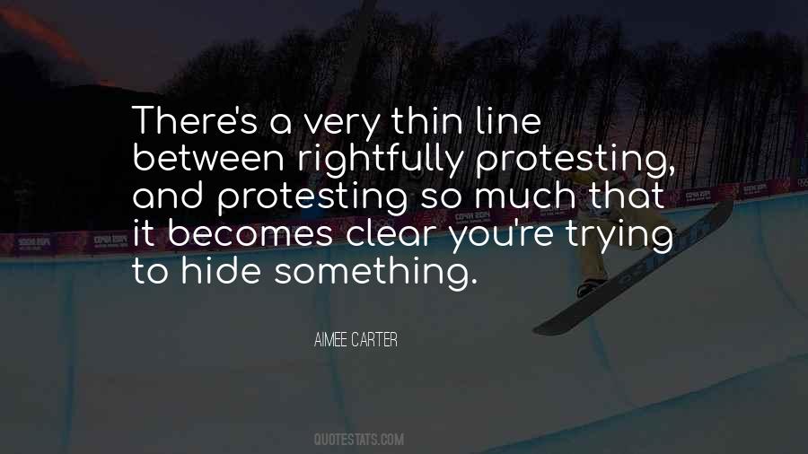 A Thin Line Quotes #243203