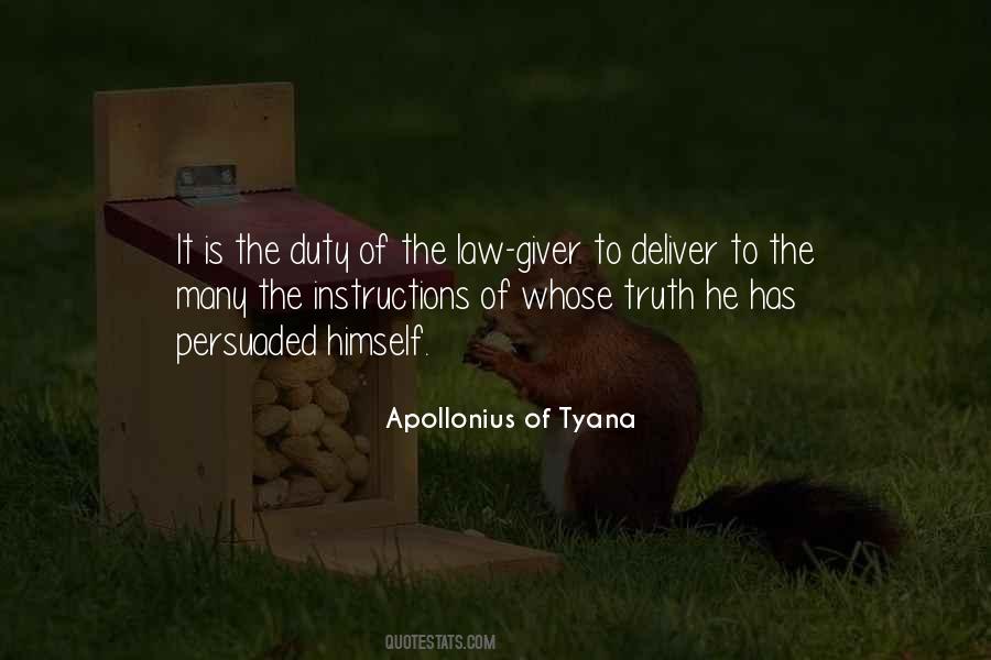 Apollonius Quotes #1373144