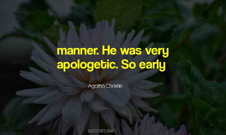 Apologetic Quotes #1001652