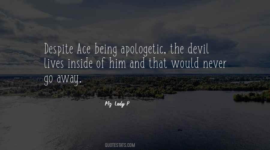 Apologetic Quotes #968879