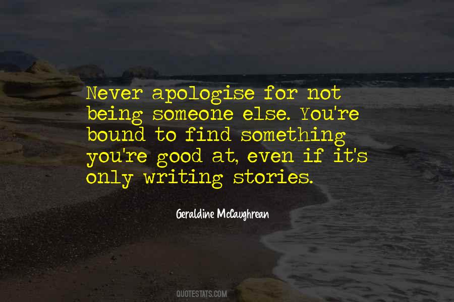 Apologise Quotes #804390