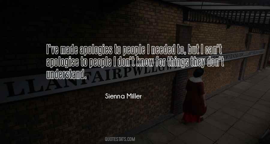 Apology Needed Quotes #34223
