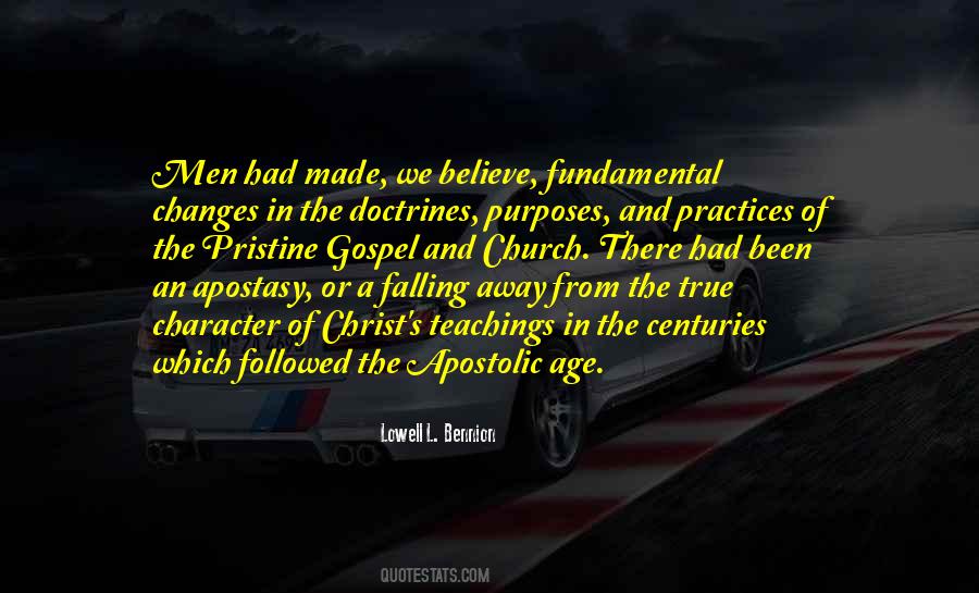 Apostolic Church Quotes #1100005 Apostolic Church Quotes #1100005