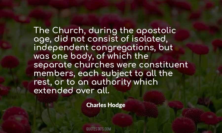 Apostolic Church Quotes #1571934 Apostolic Church Quotes #1571934